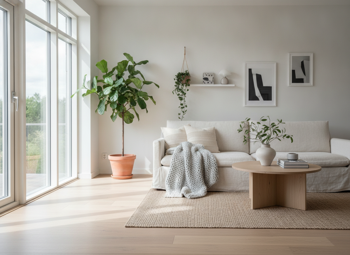 Scandinavische stijl: licht, hout en pure eenvoud