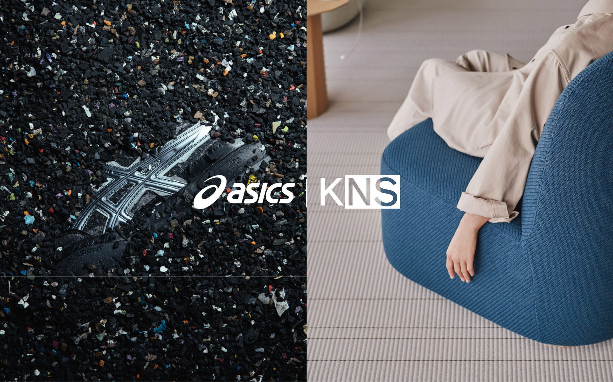 Meubels van vermalen sneakers: wat Karimoku New Standard met ASICS maakt